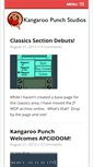 Mobile Screenshot of kangaroopunch.com