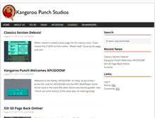 Tablet Screenshot of kangaroopunch.com